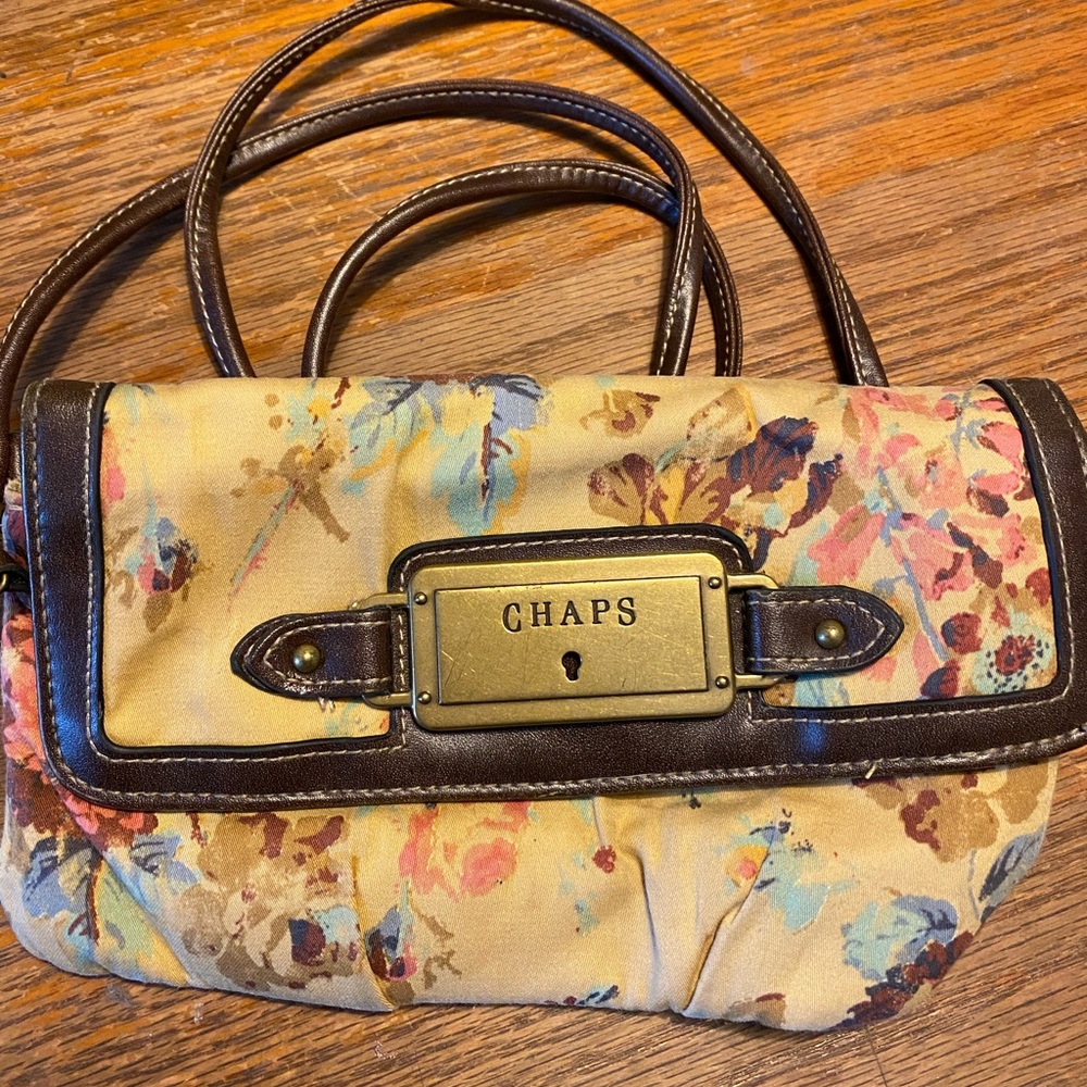 Chaps brand crossbody/clutch.
